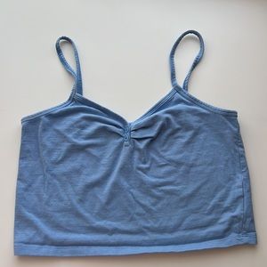 🛍3/$10 Cotton on Double Zero blue cami top, size large